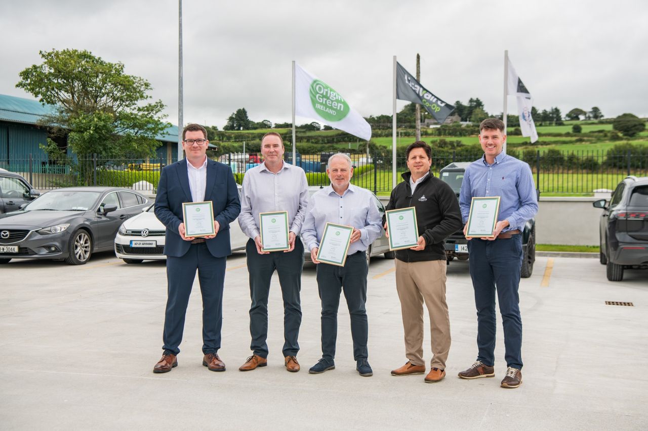 Lisavaird attains Bord Bia Origin Green 'Gold' membership