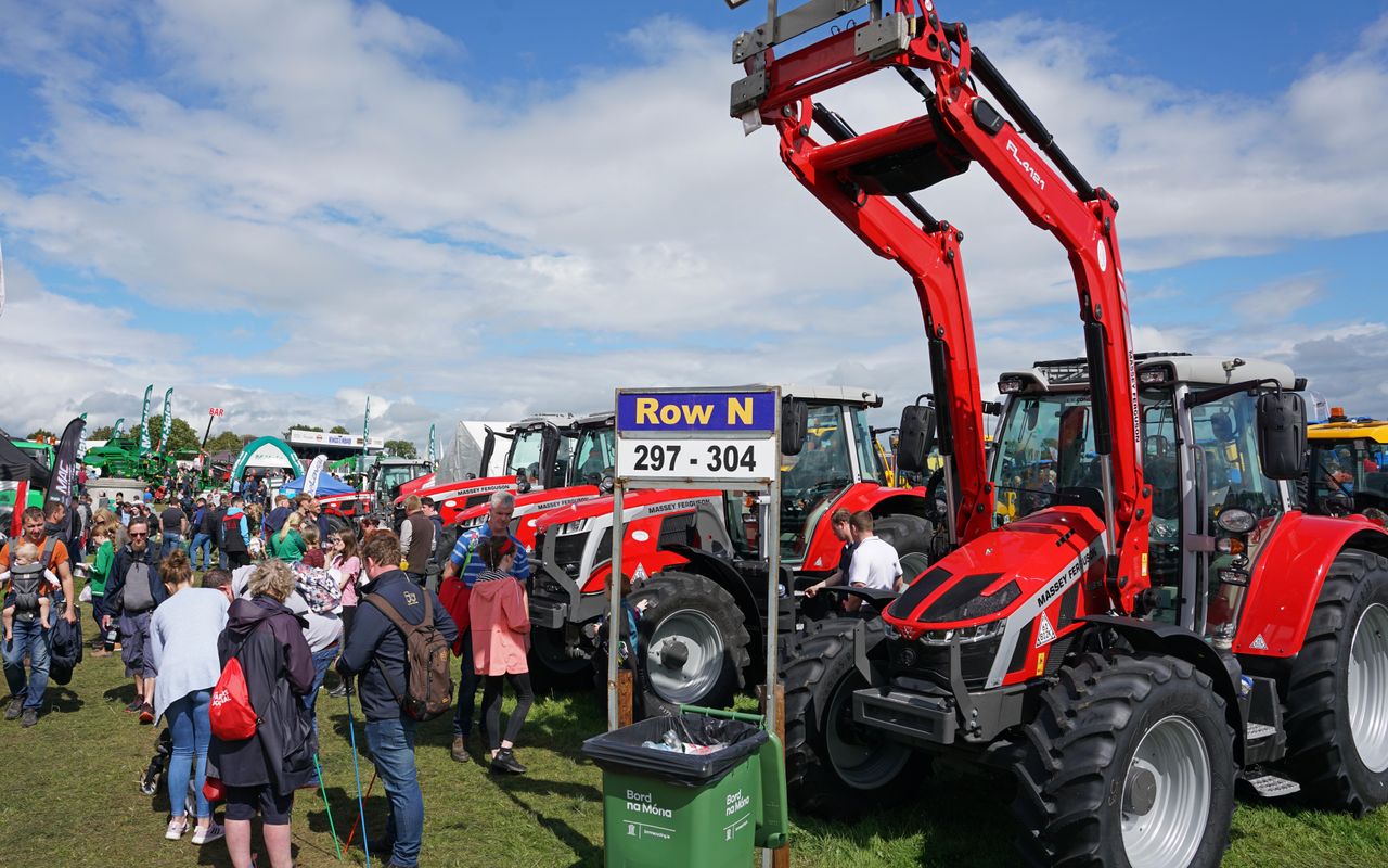 New and familiar display their fleets at packed Tullamore Show