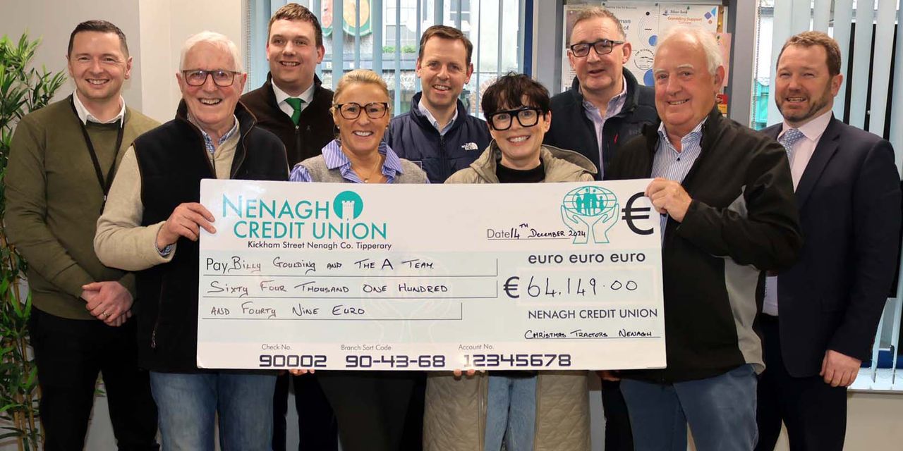 Nenagh tractor run raises more than €64k for charity