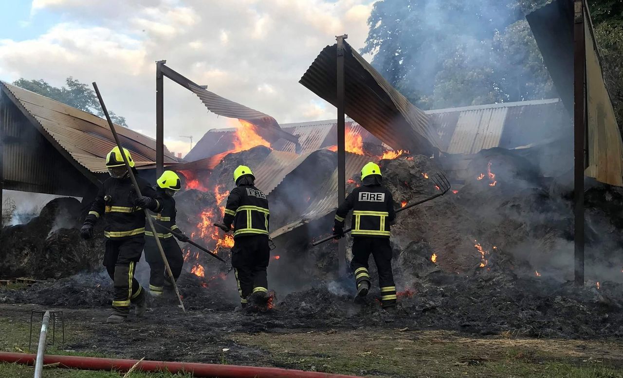 ‘Suspected activists’ set dairy farmer’s shed alight overnight