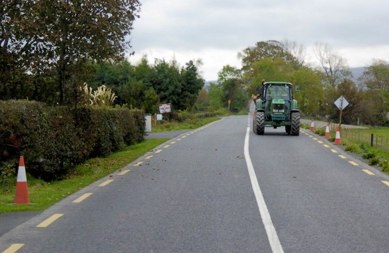 Tractor driver sought following traffic collision