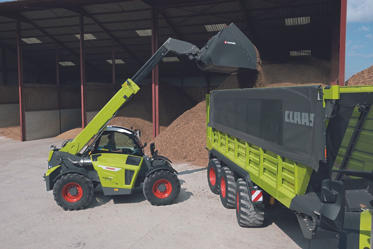 Pics: Check out this new 'Claas' telehandler - courtesy of Liebherr