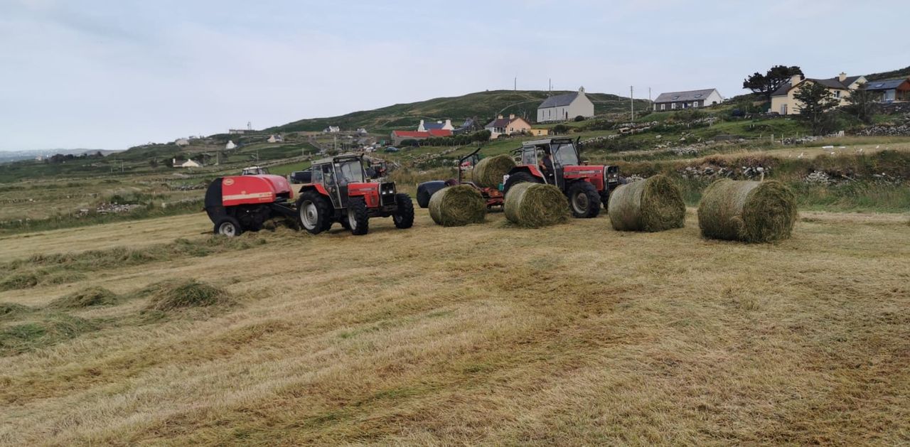 'Take me to the island': A wrap for baling silage on Cape Clear