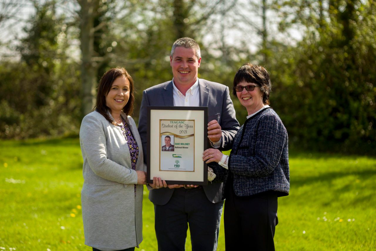 Cork beef farmer named Teagasc/FBD Student of the Year