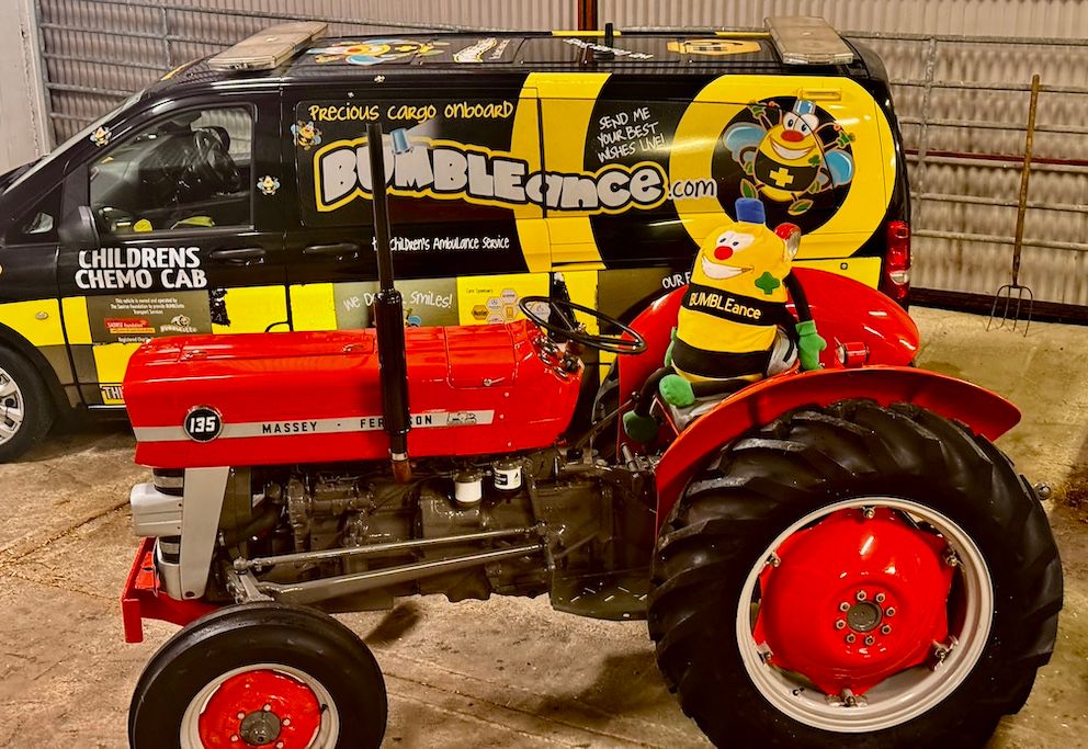Massey 135 raffle to benefit children's ambulance charity