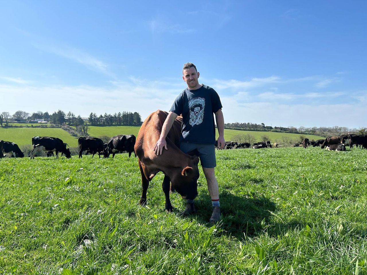 Kerry Desmond, a share farmer on Gurteen farm, in Bandon, Co. Cork. Source: Teagasc