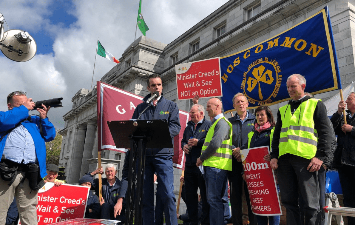 'A farmer rebellion has started' - IFA president
