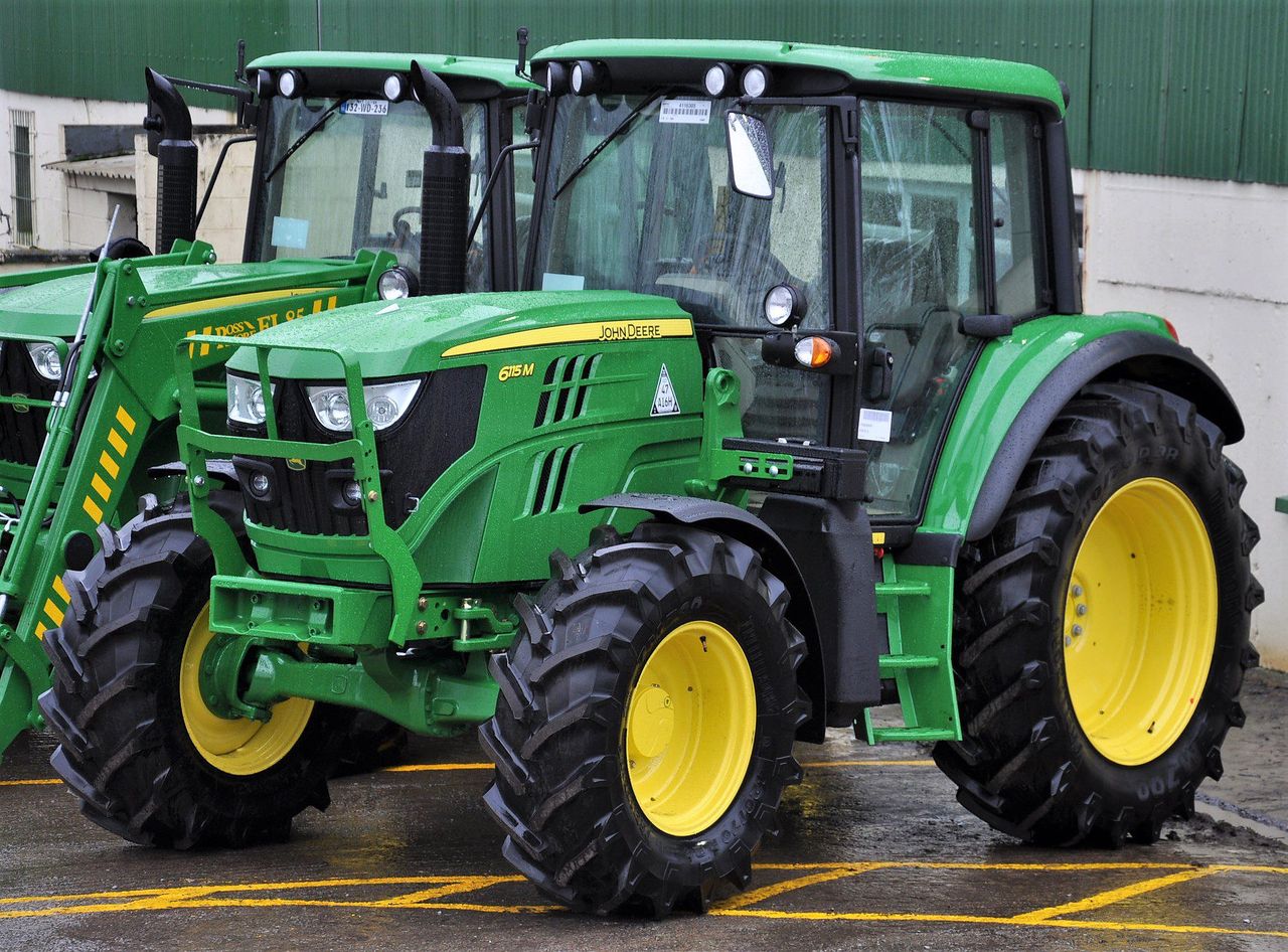 28% of all new tractors sold in the UK are John Deeres