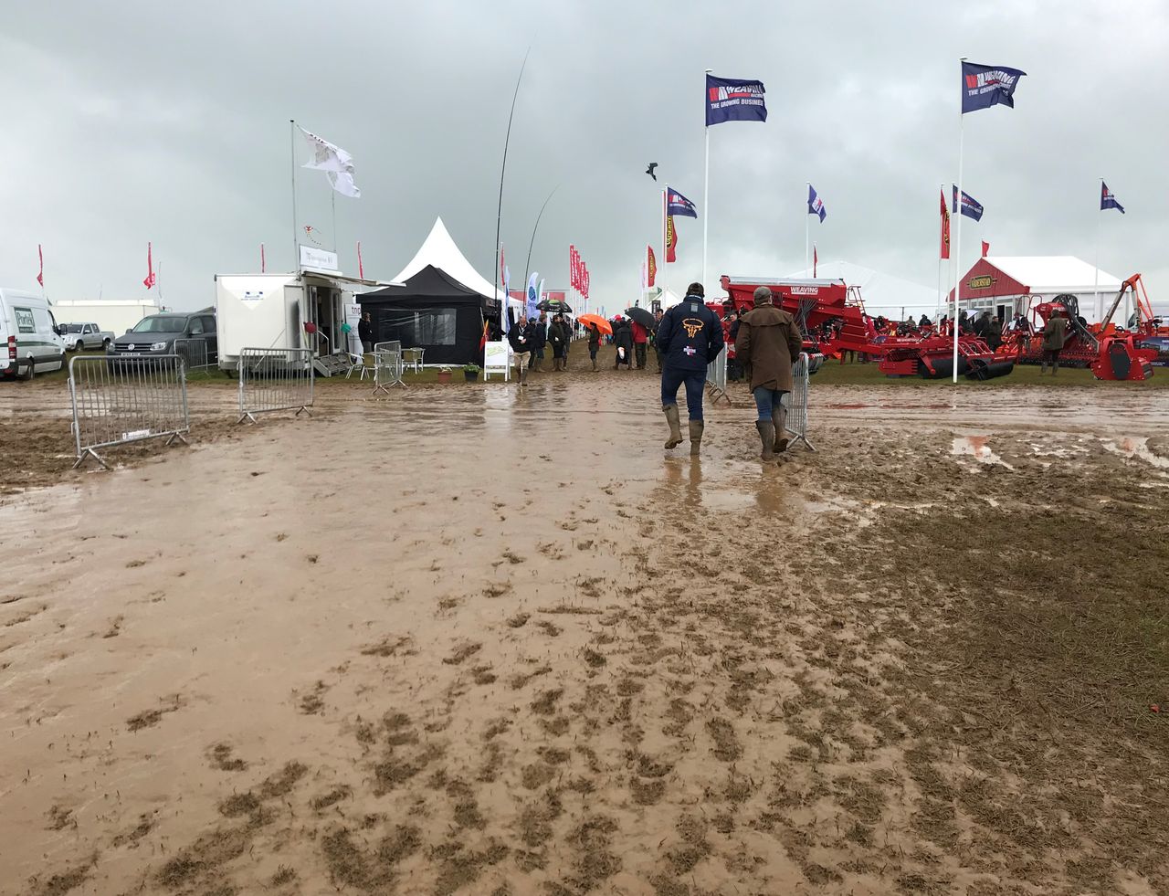 Pics: Weather impacts on 'Cereals' show, but bigger problems in UK fields