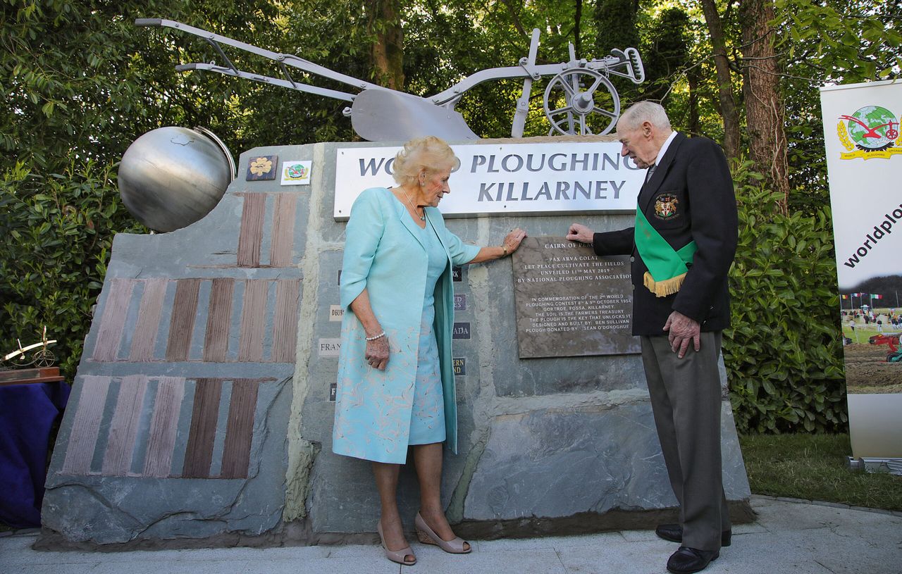 1st World Ploughing Contest on Euro soil commemorated in Kerry