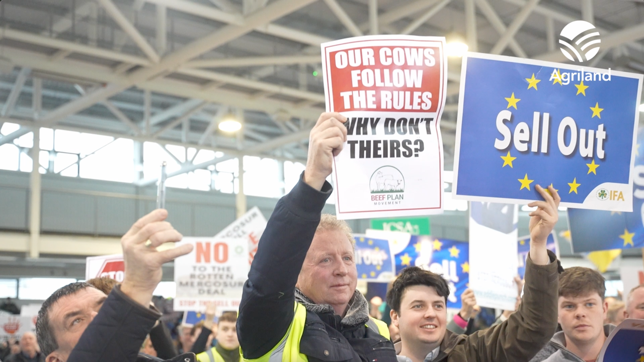 Thousands attend rally in Athlone against EU-Mercosur trade deal