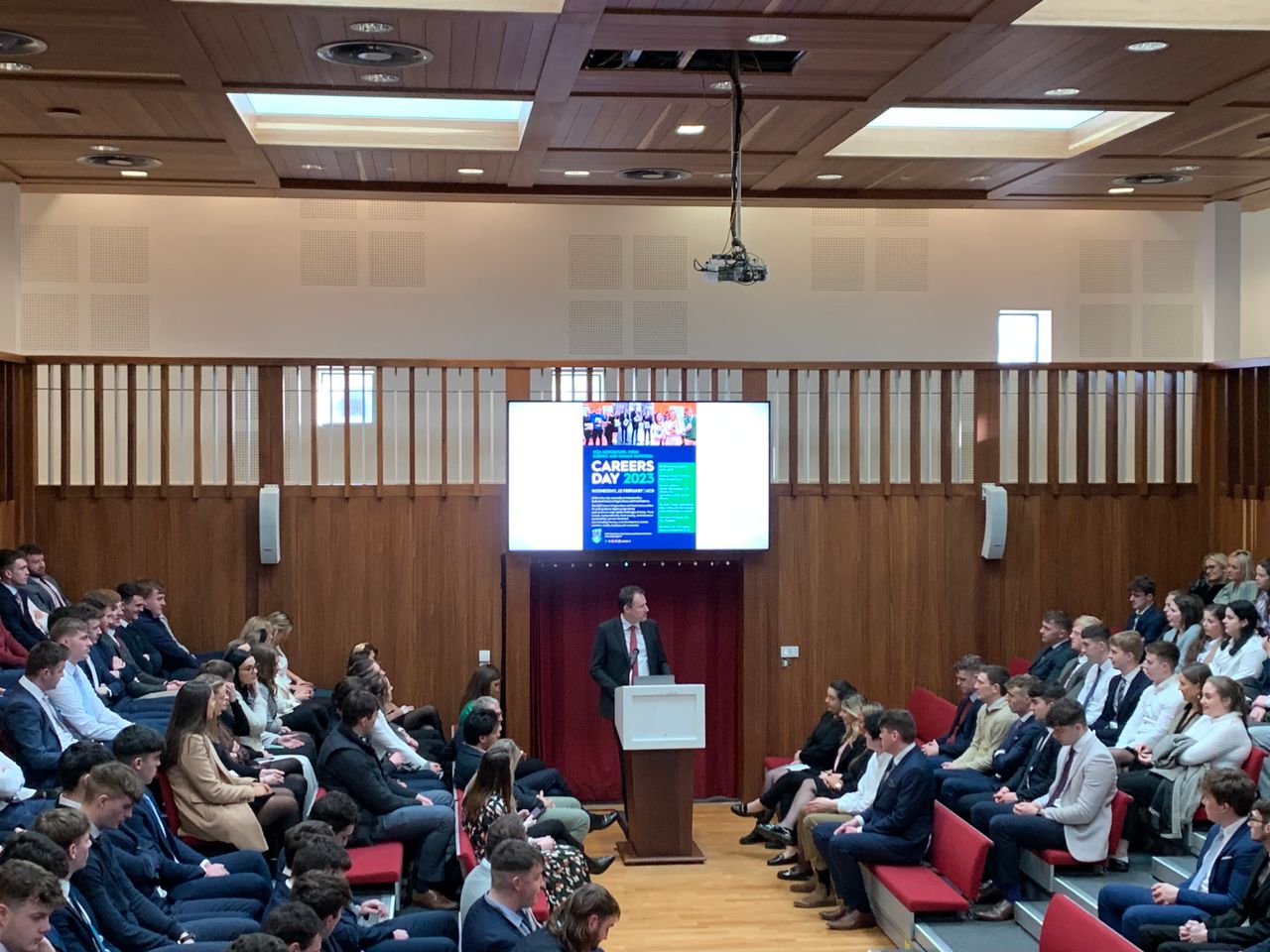 Agriculture minister addresses students at UCD careers day