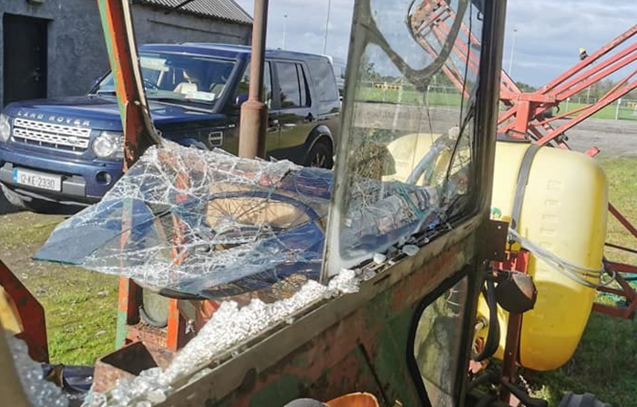 Tractor and clubhouse vandalised at Roscommon GAA club