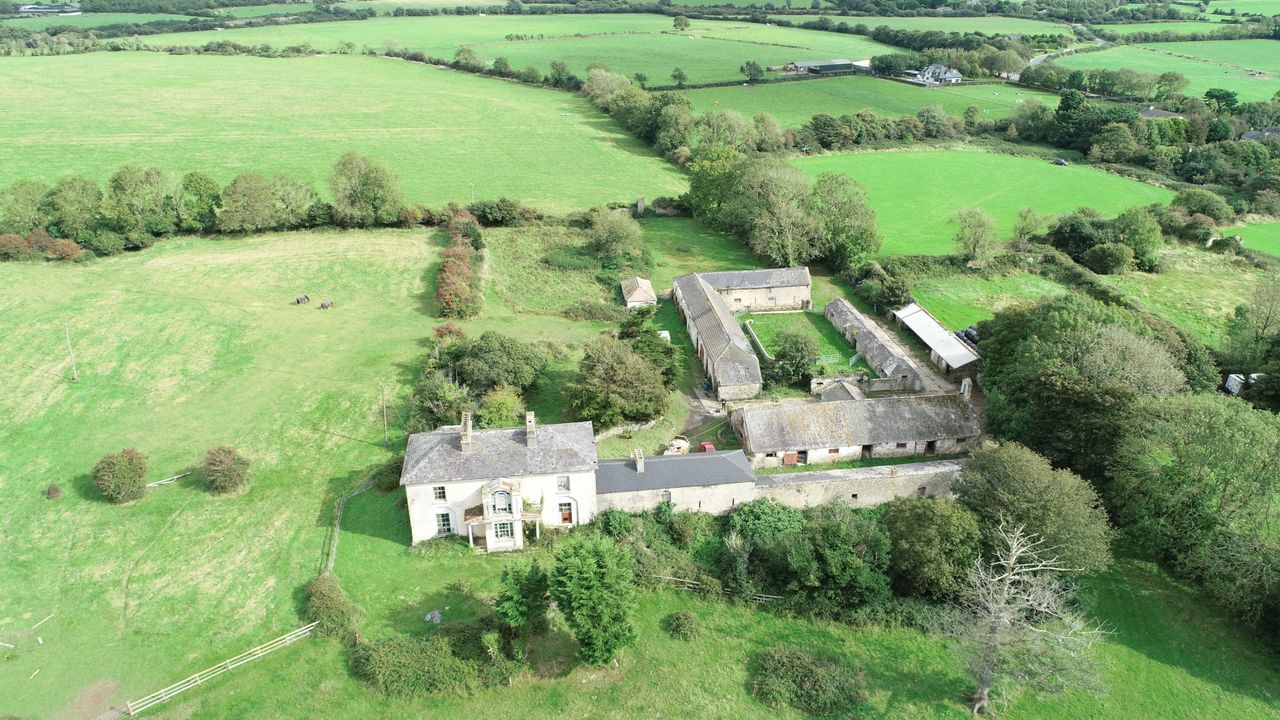 132ac Wexford farm with period house for online auction