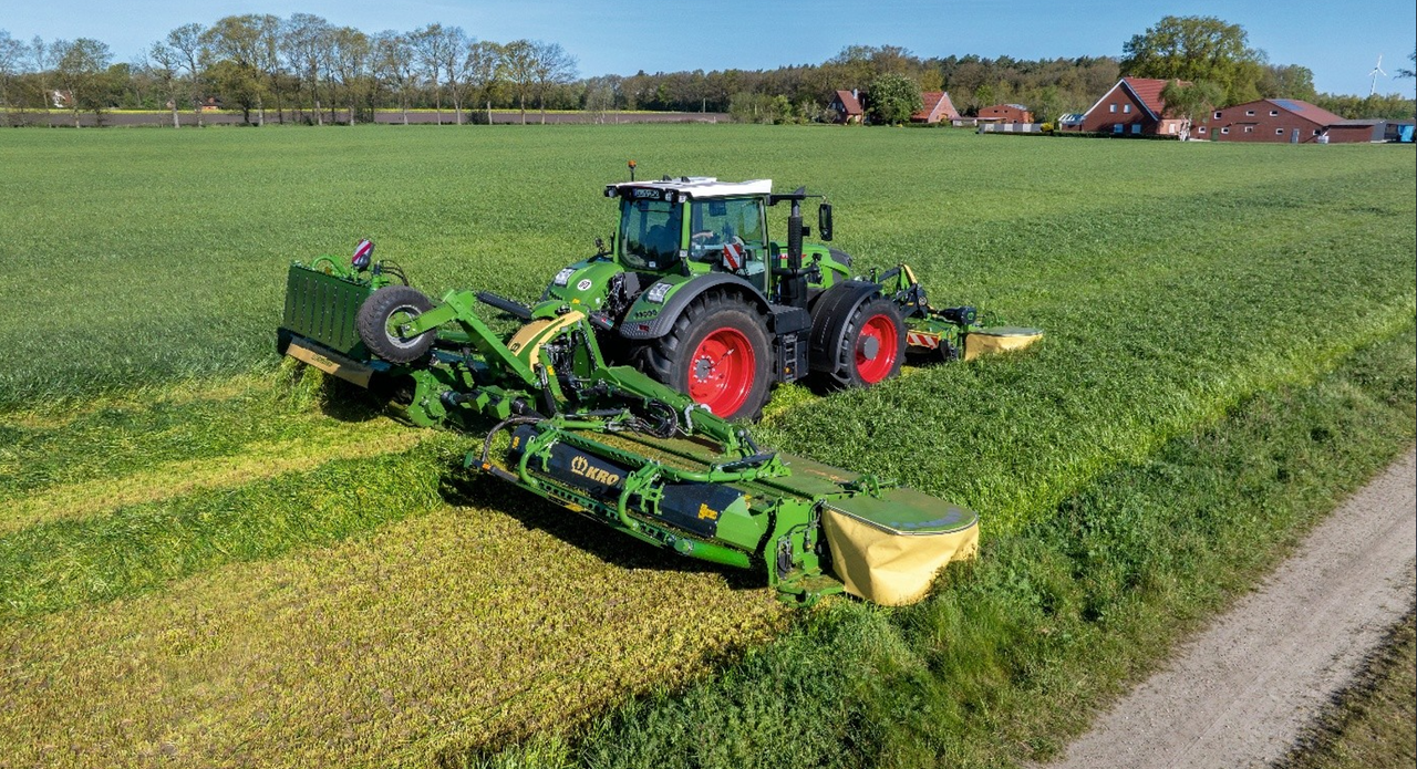 Machinery Focus: Krone presents new mower combination