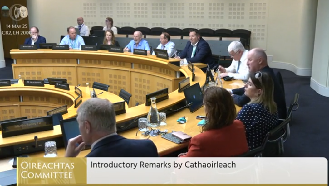 Who are the members of the influential Oireachtas Ag committee?
