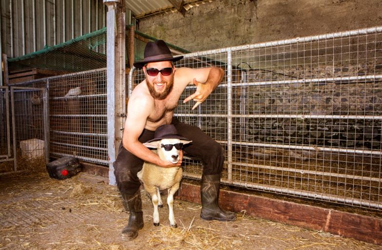Pics: The topless Irish Farmer Calendar is going global