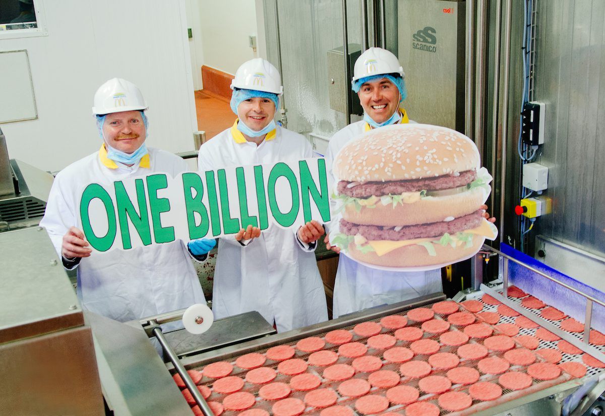 Dawn Meats produces billionth Irish beef burger for McDonald's