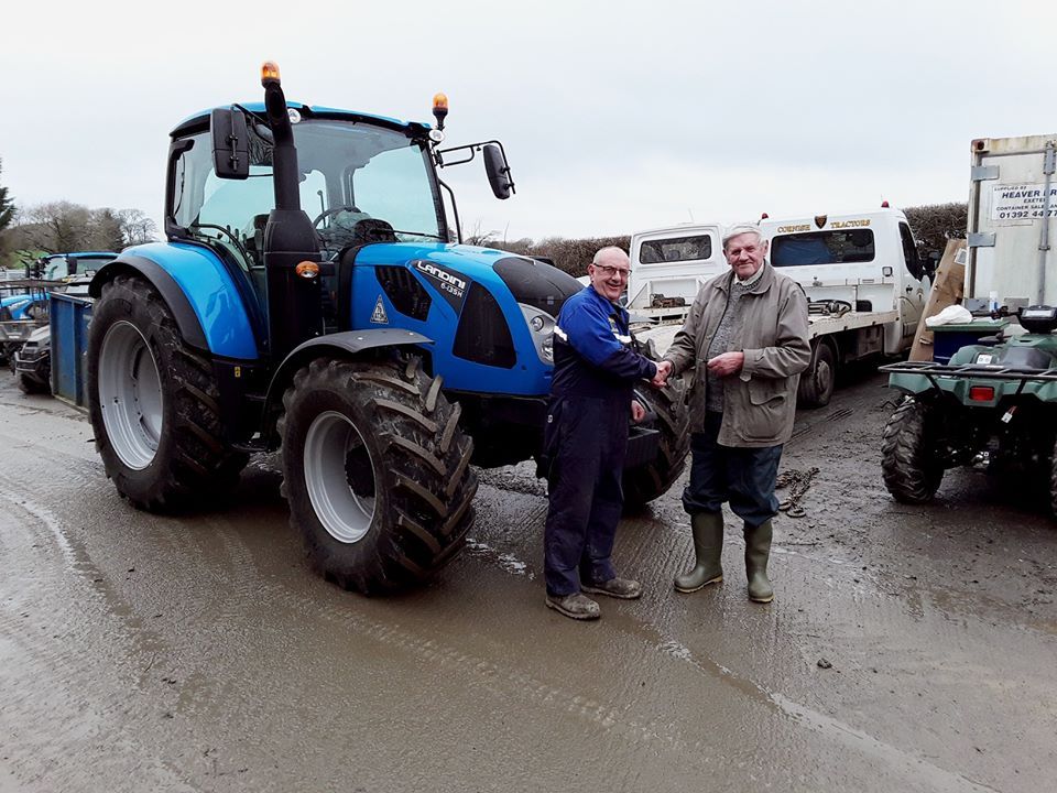 Farmer buys Landini tractor...for his 88th birthday