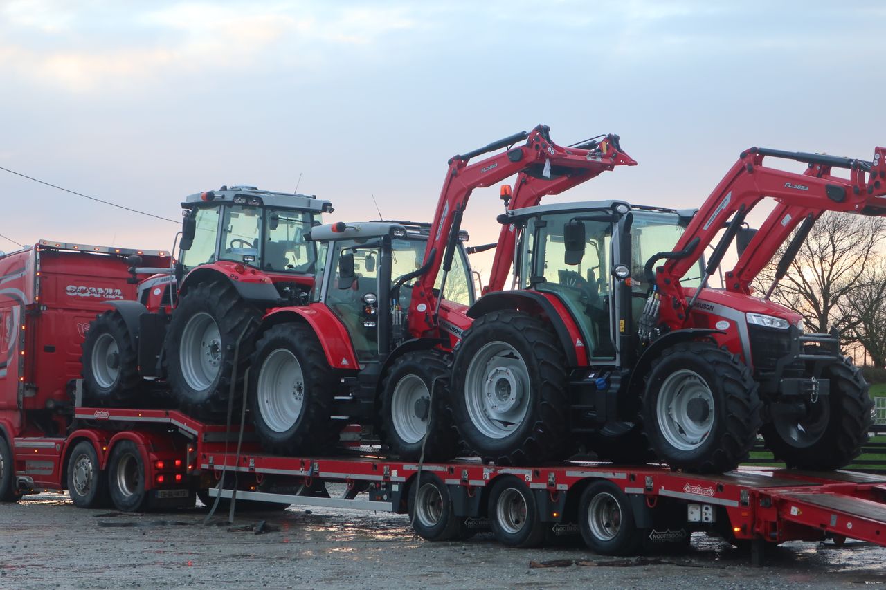 Gurteen College is 'seeing red' with new tractor fleet