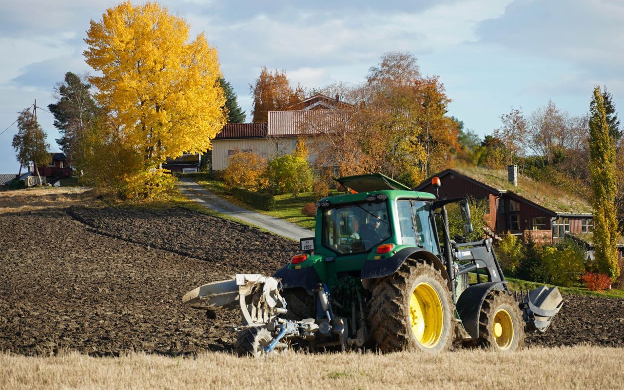 Autumn ploughing in Norway brings its own rewards