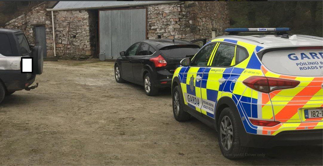 'Wild goose' car chase grinds to halt...in farmyard