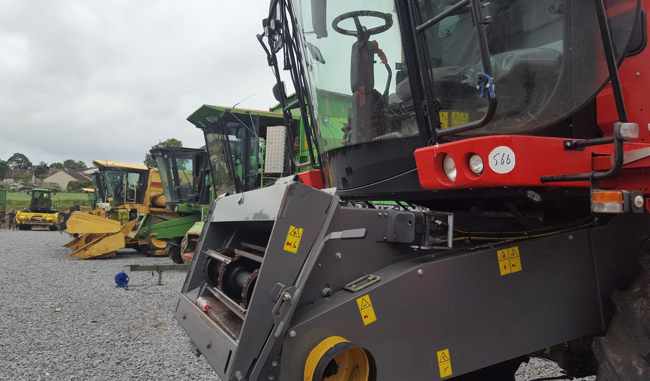 Auction report: Hoards of harvesters in Borris; which lots changed hands?