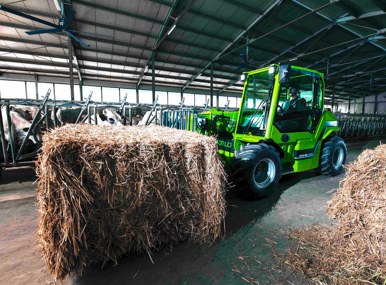 Clean and green: Merlo unveils electric e-Worker telehandler