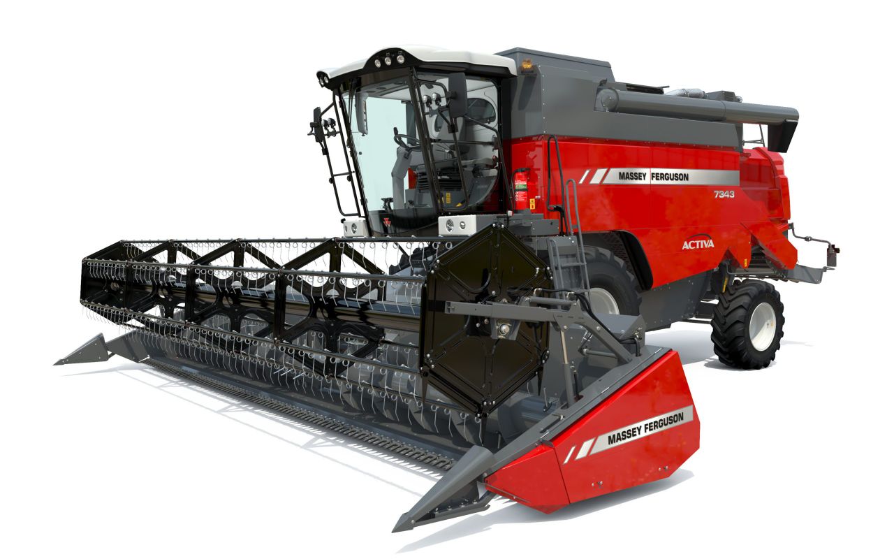 Massey Ferguson updates its  farm-sized combine range