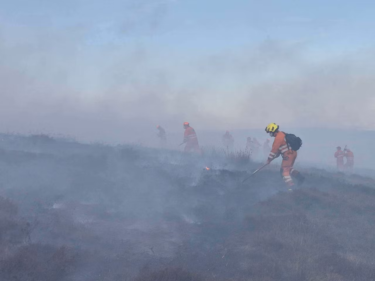 Coillte spends over €500k on Slievenamon wildfire response