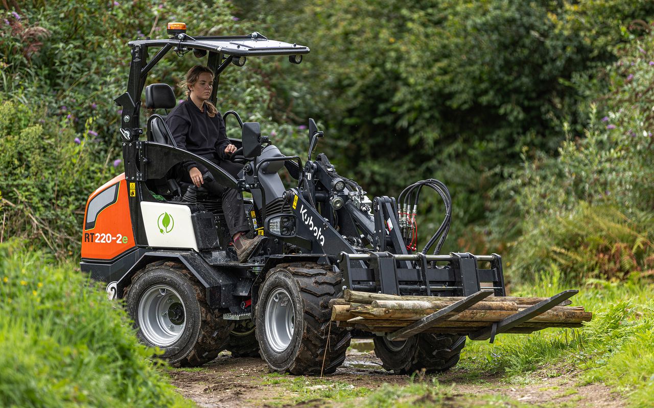 Kubota launches battery-powered compact loaders