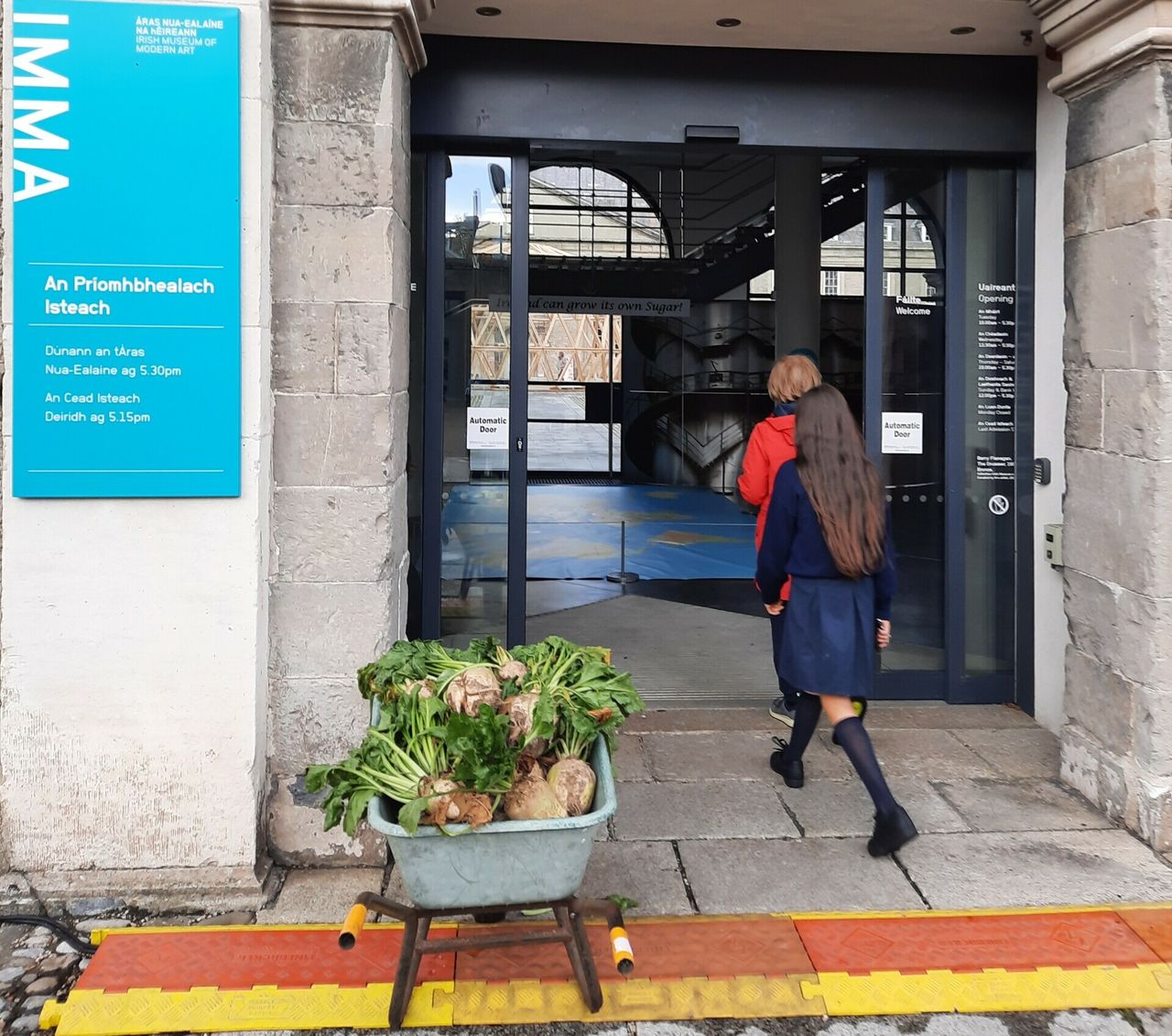 Artist stirs debate on closure of sugar beet factories