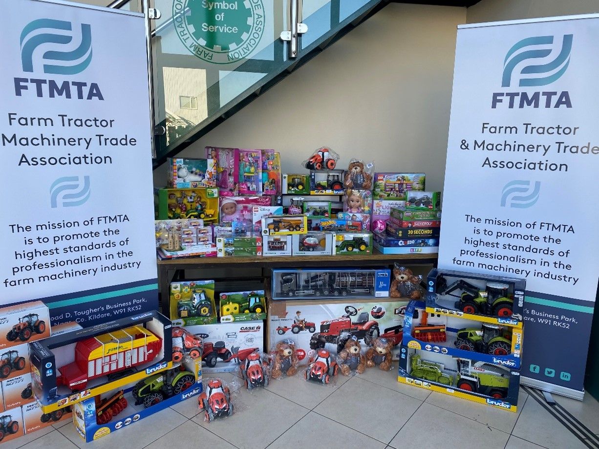 FTMTA appeal collects toys worth over €3,000 for children's charity