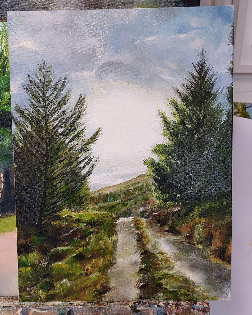One of Nano Culliton's paintings. Image source: Nano Culliton