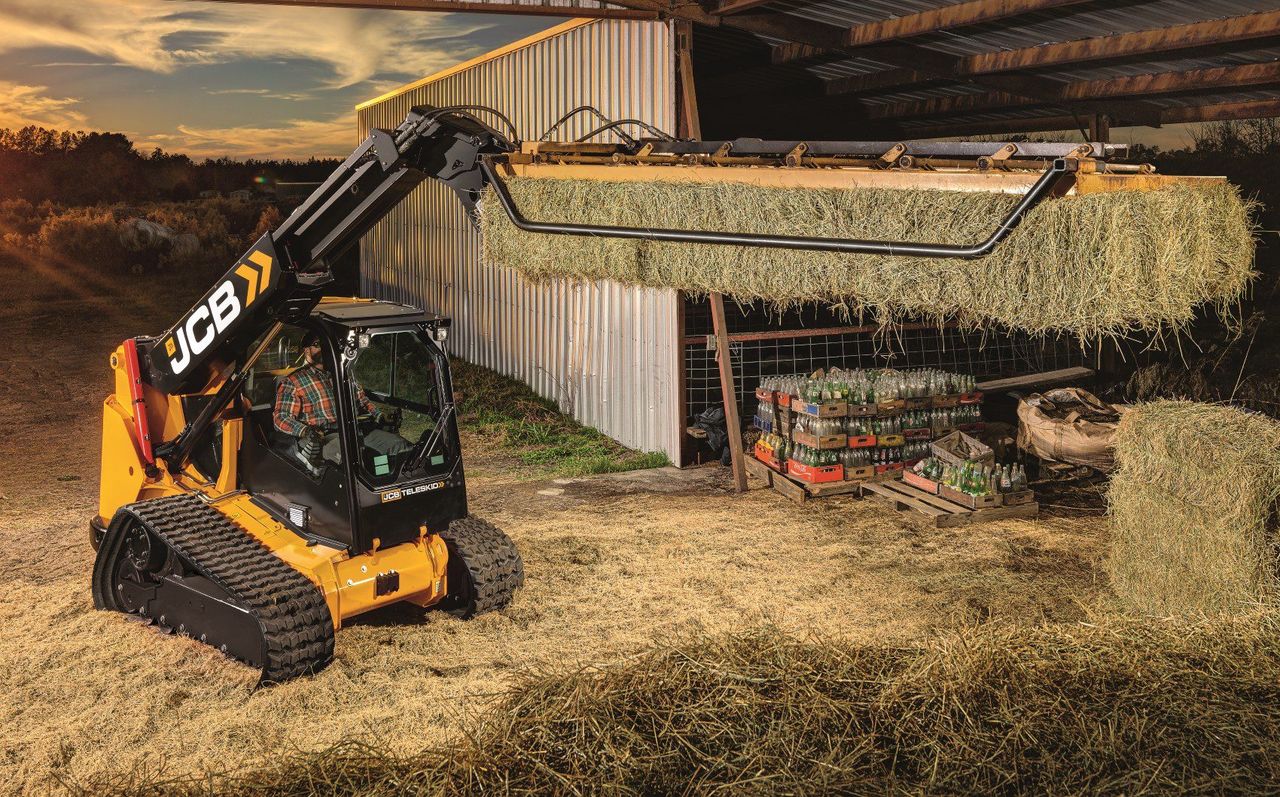 A tracked, telescopic skid-steer loader: Is this a practical farming tool?