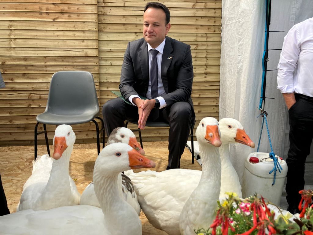 Leo Varadkar at the Bannow and Rathangan Agricultural Show