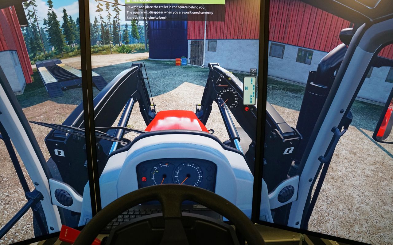 Focus: Kildalton simulators boost tractor skills and confidence