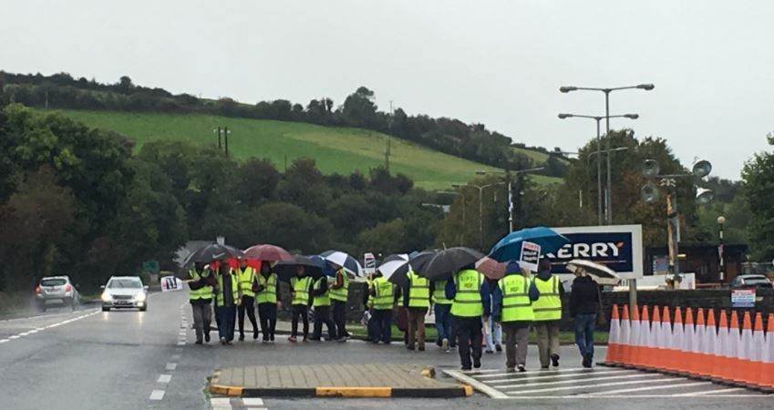 Strike action underway at Kerry Group plant in Listowel