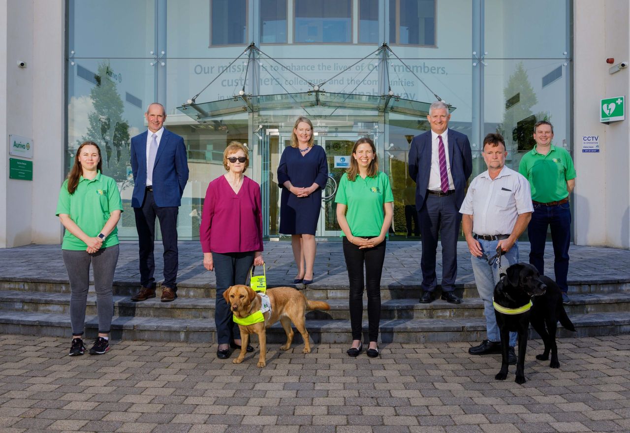 Aurivo names guide dog group as charity partner for 2021