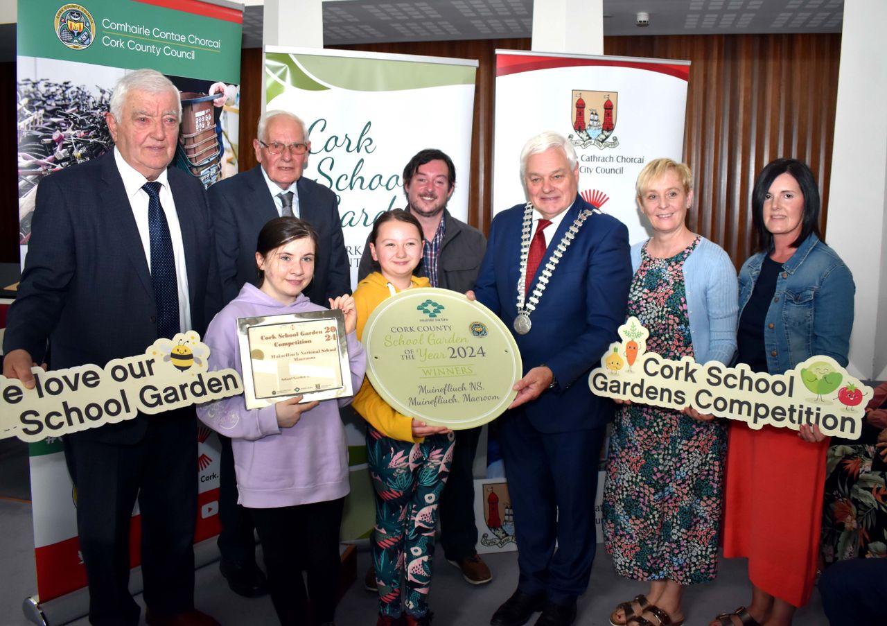 Rural school blooms in Muintir na Tíre garden competition