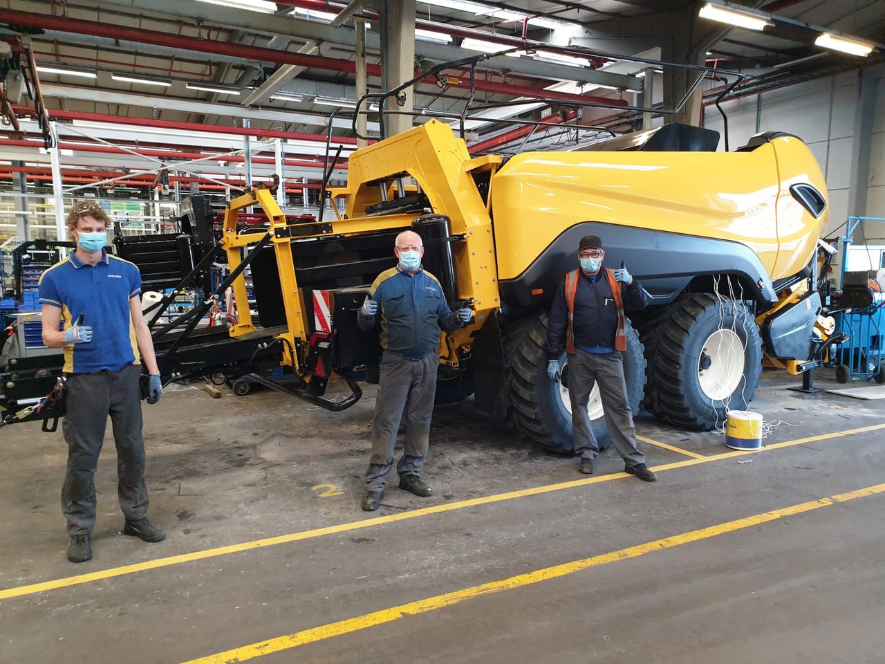 Covid-19: 67% of CNH plants 'operational' following lock-down