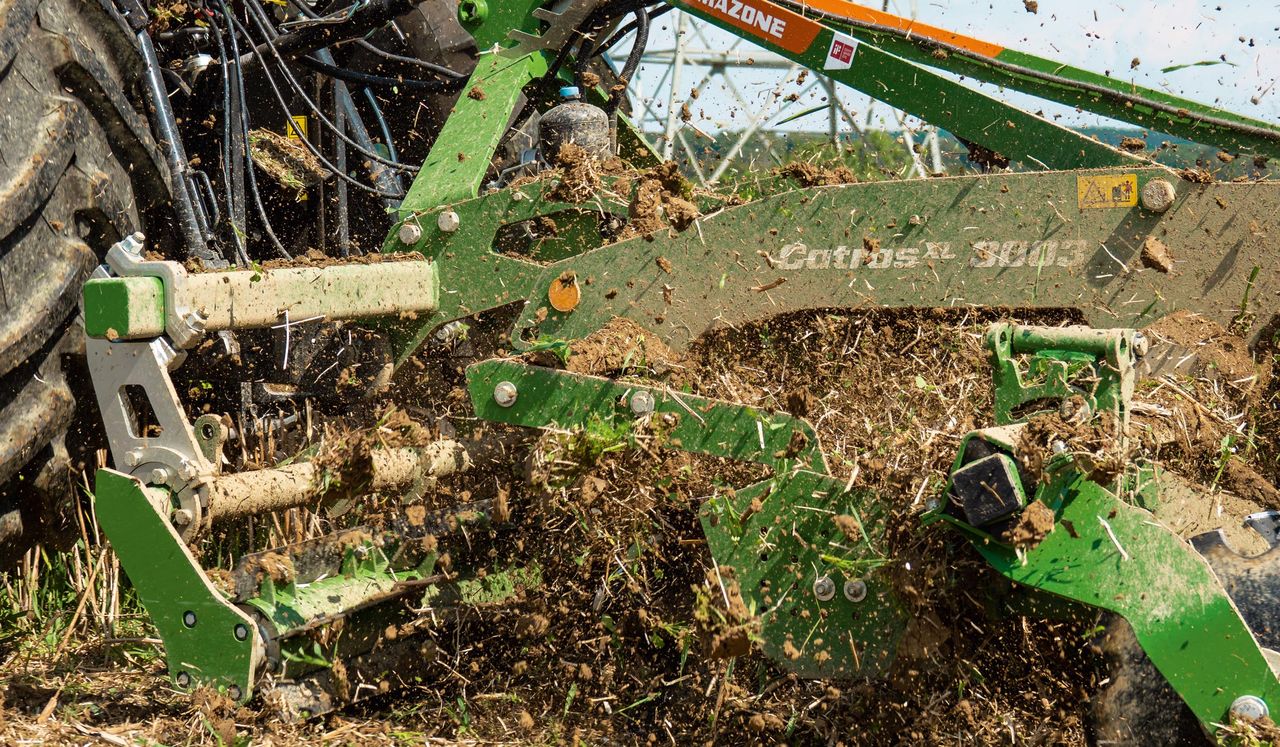 Ultra shallow cultivation is gaining in popularity according to Amazone