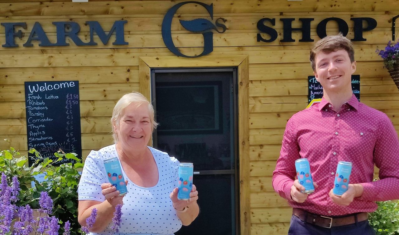 Laois man develops flavoured water range