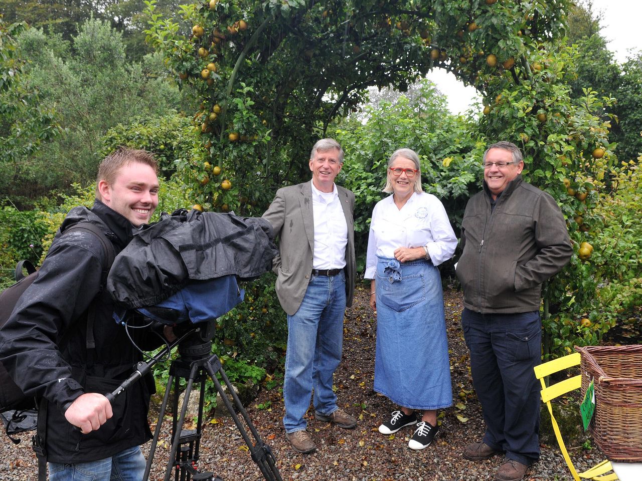 Irish gardens “ready to bloom” on breakfast television in Canada