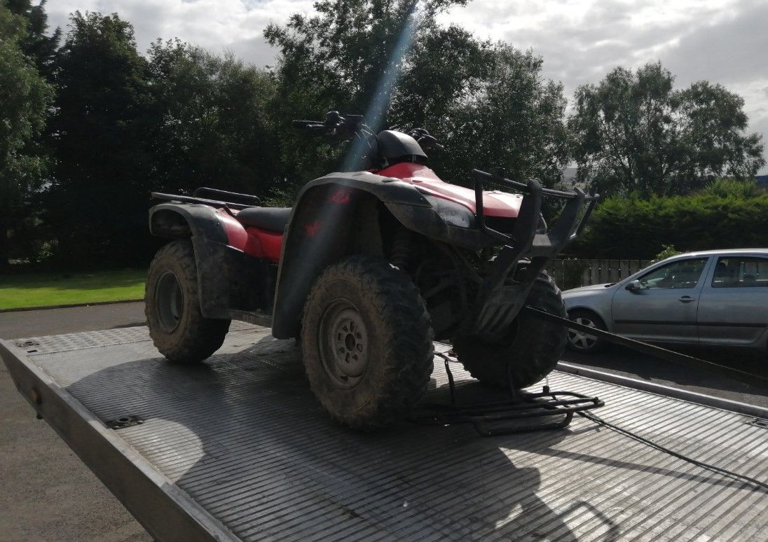 SUV and quad seized by Gardaí in Donegal