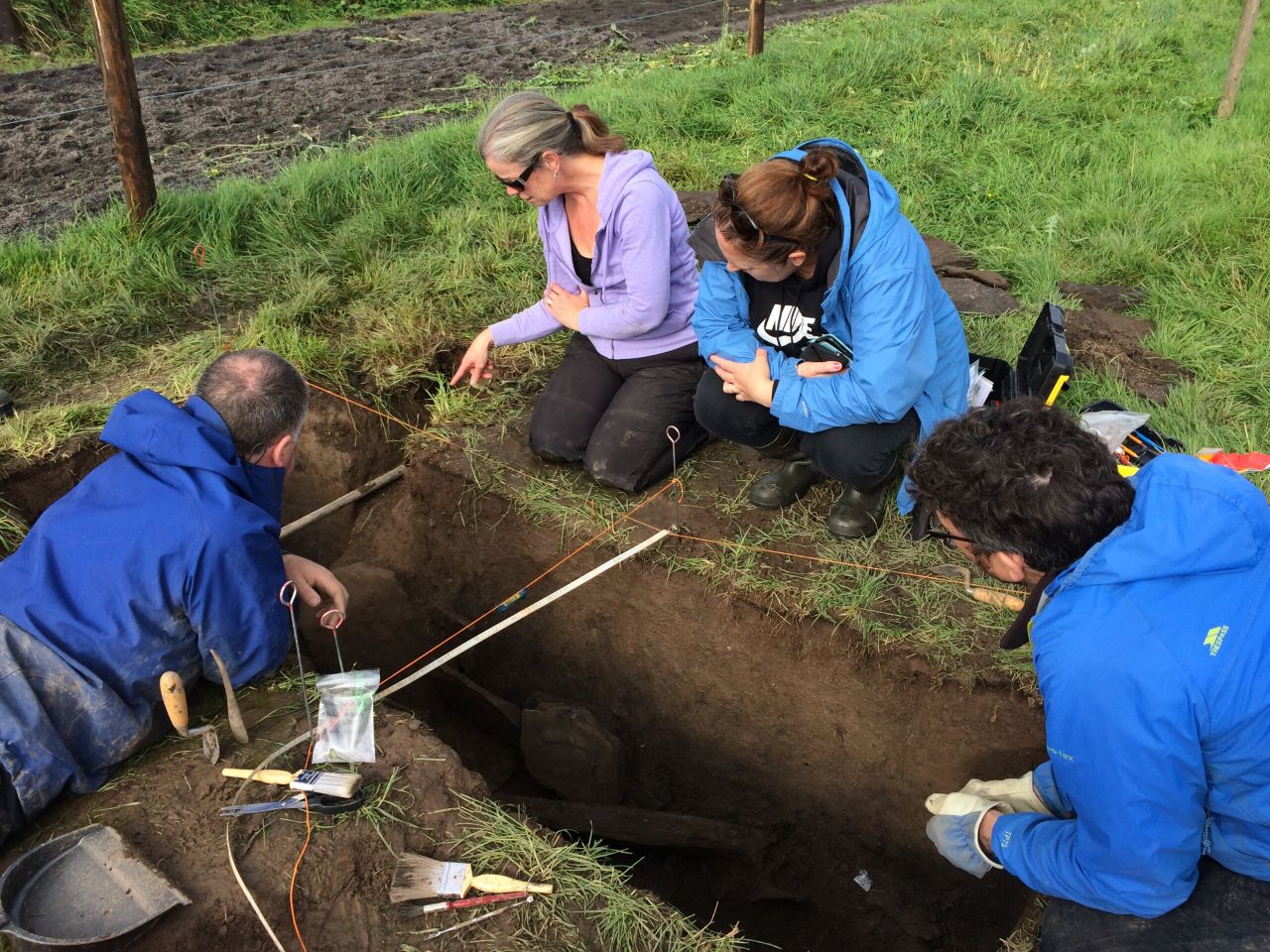Sligo farmer discovers slab-lined grave on his land
