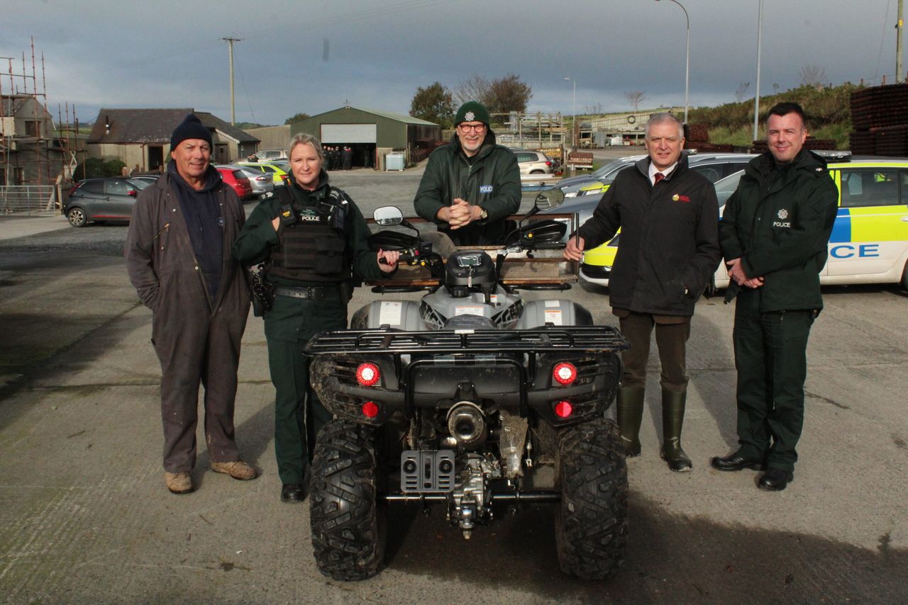 Rural crime rates show dramatic fall in NI- PSNI
