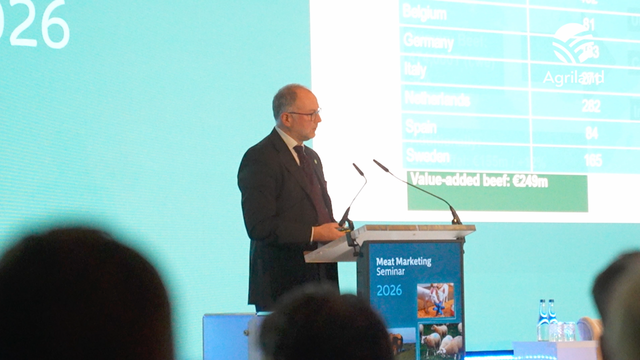 Bord Bia Meat Marketing Seminar 2026: Bord Bia beef sector manager, Mark Zieg