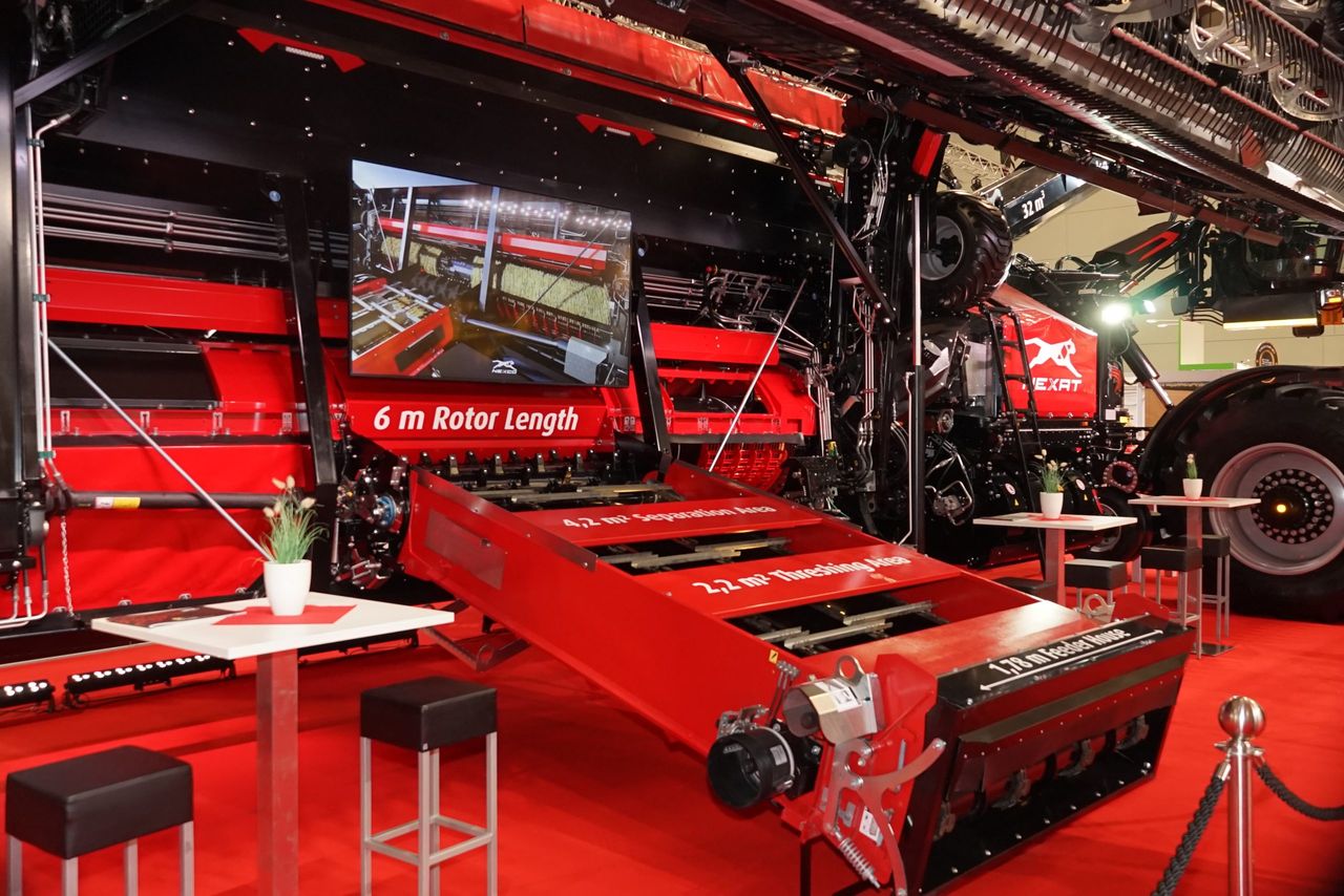 Nexat brings combine harvesting to its gantry system