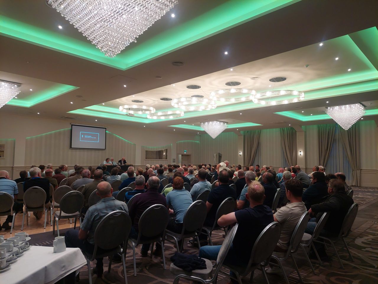 The crowd at the MDPO meeting in Newcastle West
